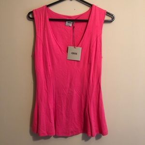 ASOS peplum vneck tank - CM